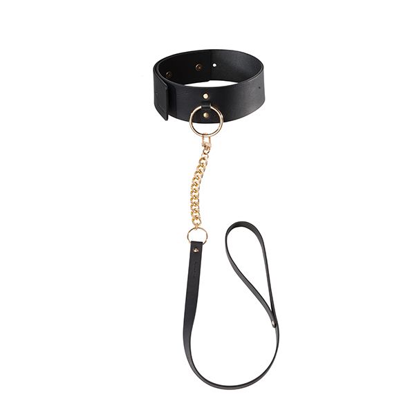 Bijoux Indiscrets Maze Wide Choker & Leash