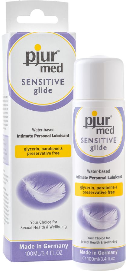 Delikatny lubrykant wodny pjur Med Sensitive glide 100 ml