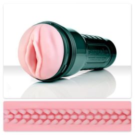 Wibrujący masturbator pochwa Fleshlight Vibro Pink Lady Touch 