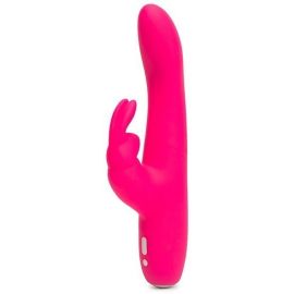 Wibrator króliczek Happy Rabbit Slimline Curve Rabbit Vibrator Pink 