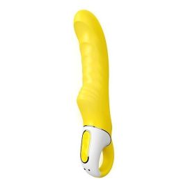 Karbowany wibrator do punktu GSatisfyer Vibes Yummy Sunshine Yellow 