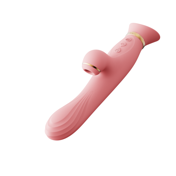 Rozgrzewający się wibrator z główką w kształcie róży Zalo Rose Vibrator