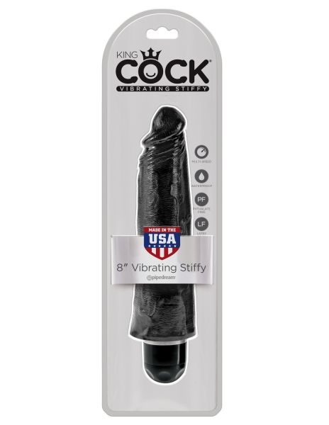 Realistyczny wibrator 20cm King Cock 8 Inch Vibrating Stiffy