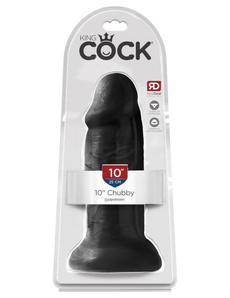 Realistyczne dildo 25cm King Cock 10 Chubby