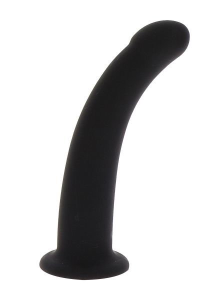 Silikonowe dildo Taboom Strap-On Dong Black Large 