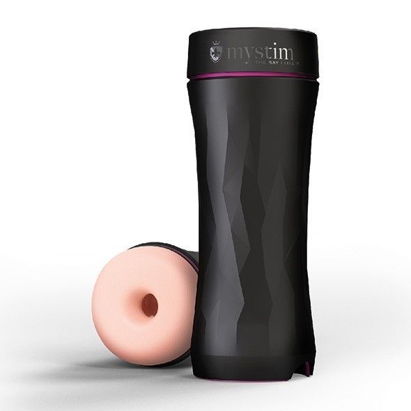 Masturbator odbyt z funkcją elektrostymulacji Mystim Opus E Masturbator Donut 