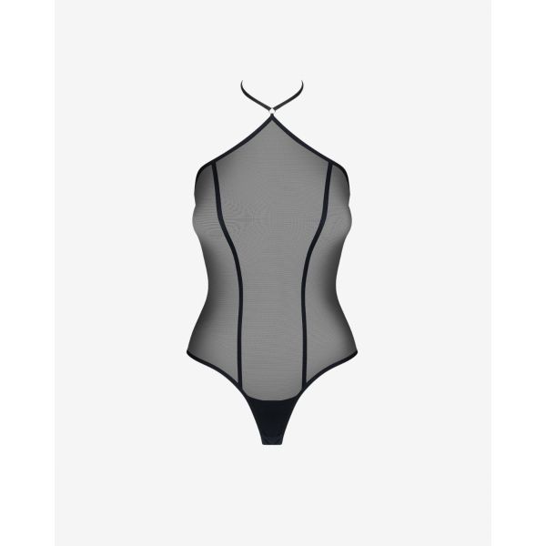 Seksowne body z siateczki Promees Erica Teddy