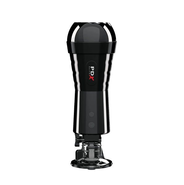 Masturbator Pipedream PDX Elite Cock Compressor Vibrating Stroker Light 