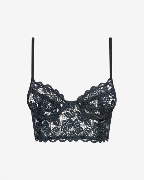 Półgorset Promees Bianca czarny 