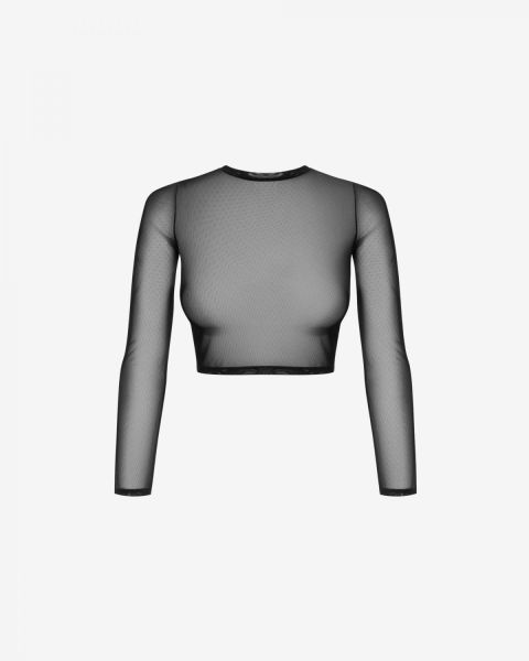 Krótki top z siateczki Promees Sally 