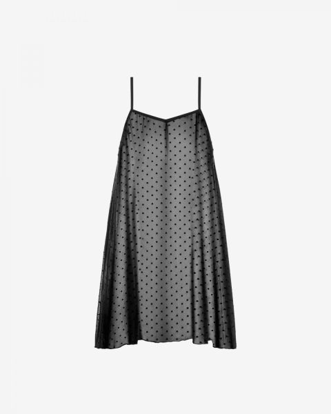 Tiulowa haleczka w kropki Promees Alisson 