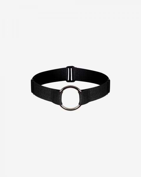 Kusząca czarna podwiązka Promees Peggy garters