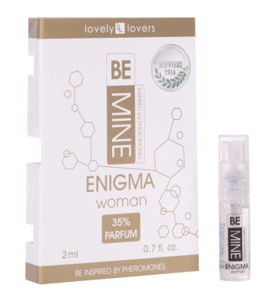 Perfumy dla kobiet z feromonami Lovely Lovers BeMine Enigma Woman 2ml