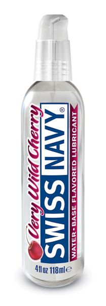 Lubrykant o smaku wiśniowym Swiss Navy Flavors Very Wild Cherry 118ml