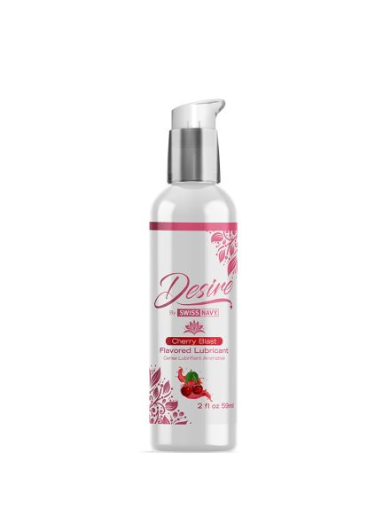 Wiśniowy lubrykant do zabaw oralnych Desire by Swiss Navy Cherry Blast 59ml