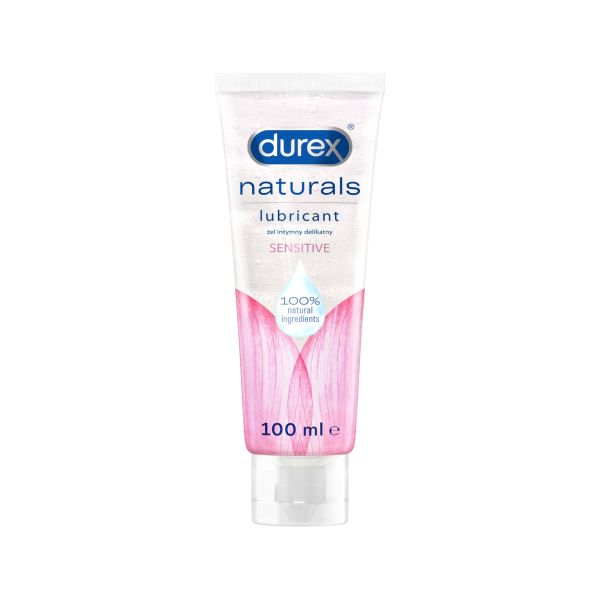 Delikatny żel nawilżający na naturalnych składnikach Durex Naturals Sensitive 100 ml