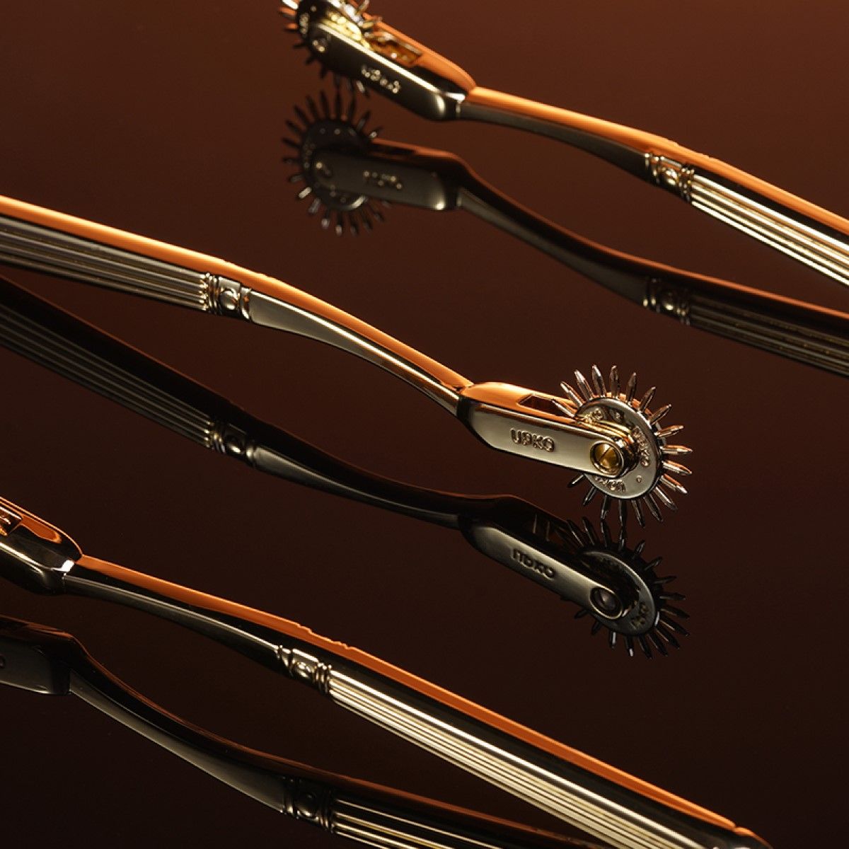 Matalowe kółko Wartenberga Upko Spiked Metal Pinwheel