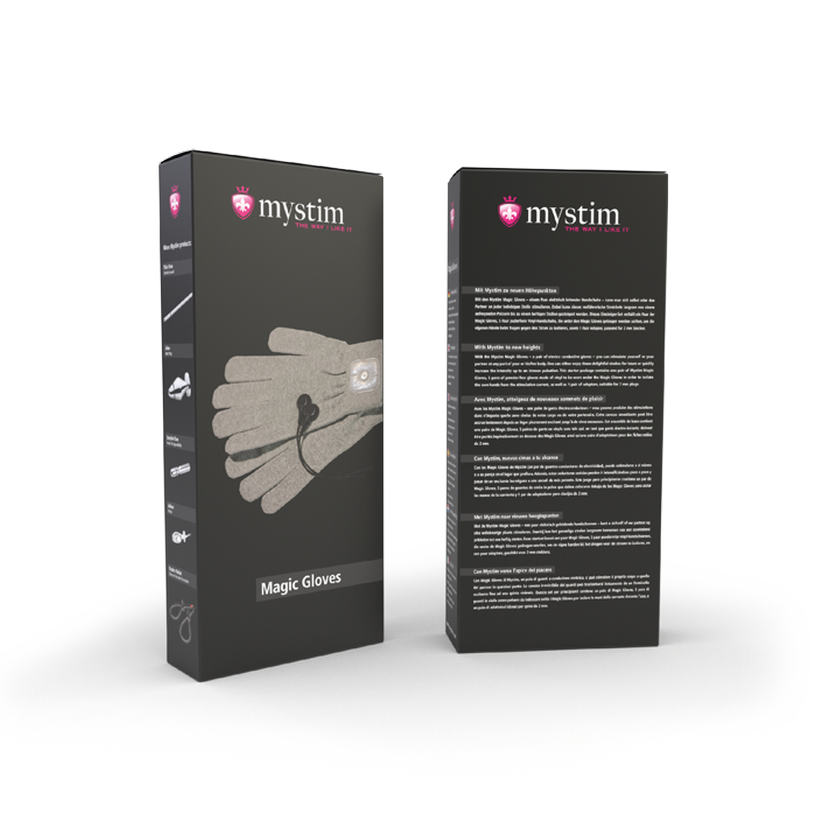 Rękawiczki przewodzące z funkcją elektrostymulacji Mystim Magic Gloves