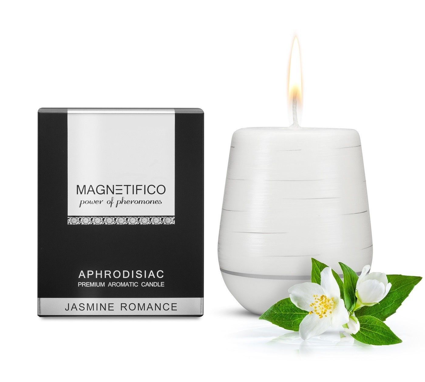 Świeca feromonowa Valavani Magnetifico Candle Jasmine Romance