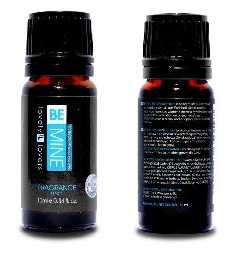 Perfumy z feromonami męskimi Lovely Lovers BeMINE Fragnance for Man 10 ml