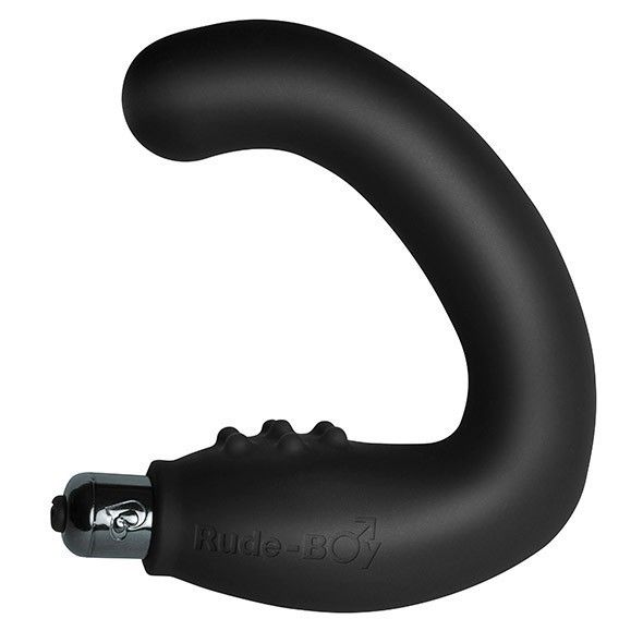 Rocks-Off Rude-Boy Intense 10-Speed Black Prostate Massager