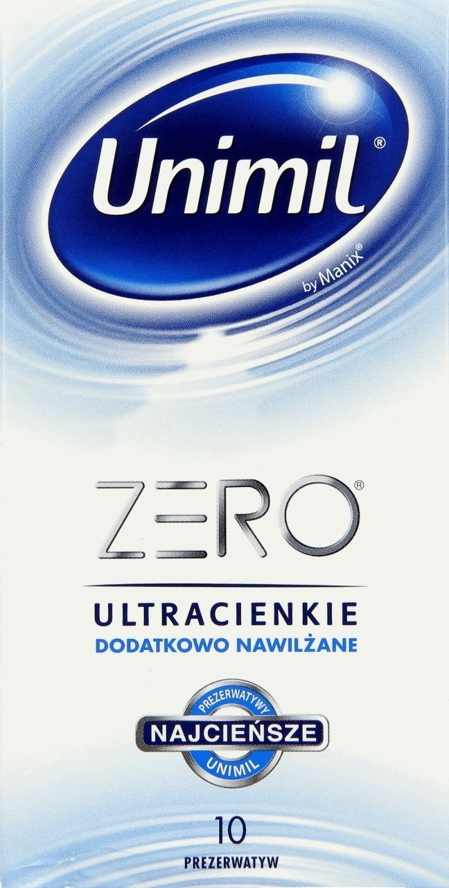 Unimil Zero prezerwatywy lateksowe 10 sztuk