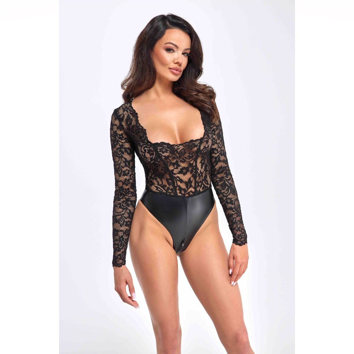 Body Noir Handmade F296 Psyche z koronką