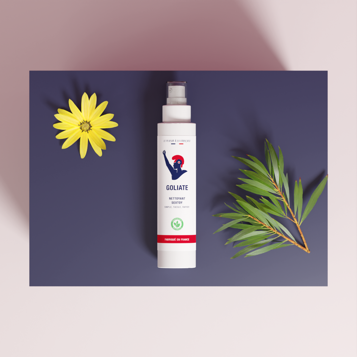 Organiczny środek do czyszczenia zabawek Goliate Disinfectant Cleaner for Sextoys 2in1 100ml