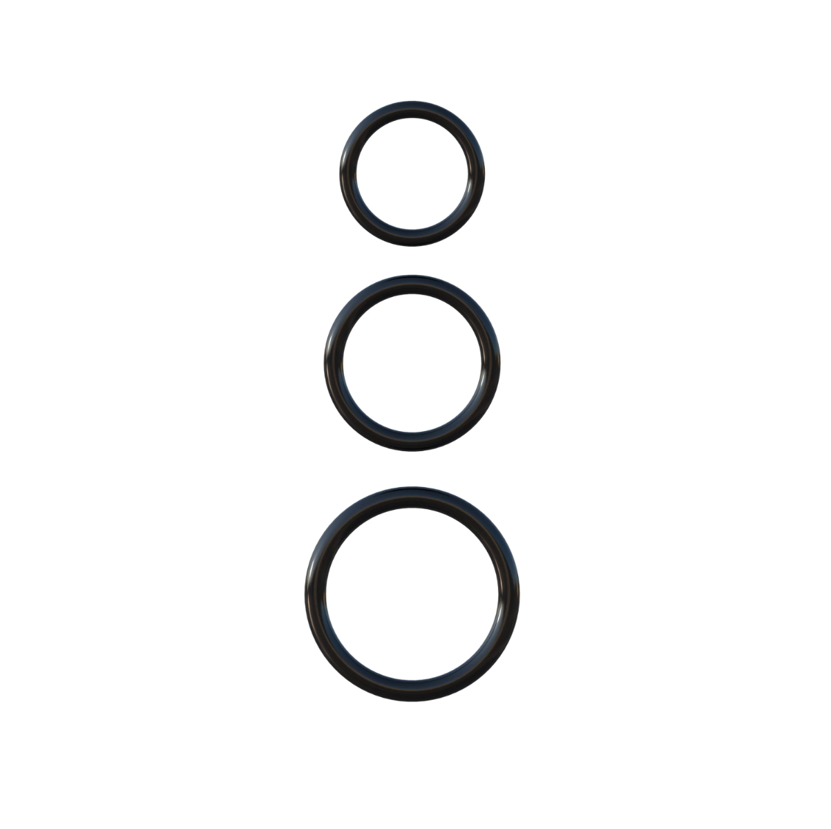 3 silikonowe pierścienie Pipedream Fantasy C-Ringz Silicone3-Ring Stamina Set