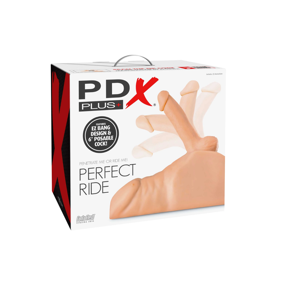 Masturbator Pipedream PDX Plus Perfect Ride Light