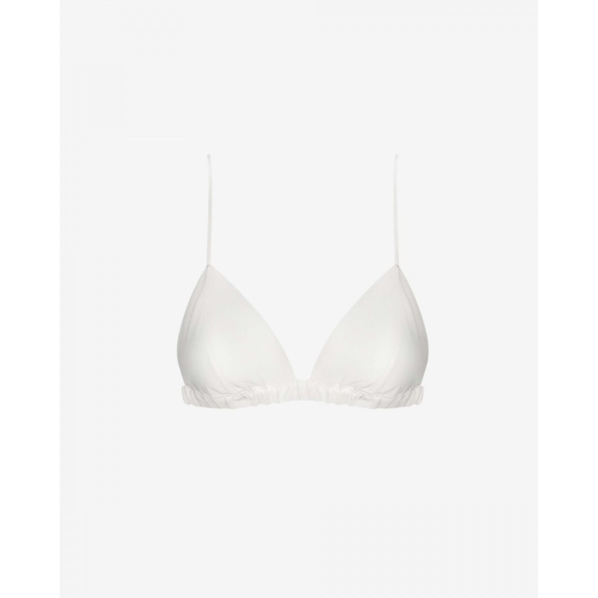 Biały satynowy miękki biustonosz Promees Scarlett Bra Ecru